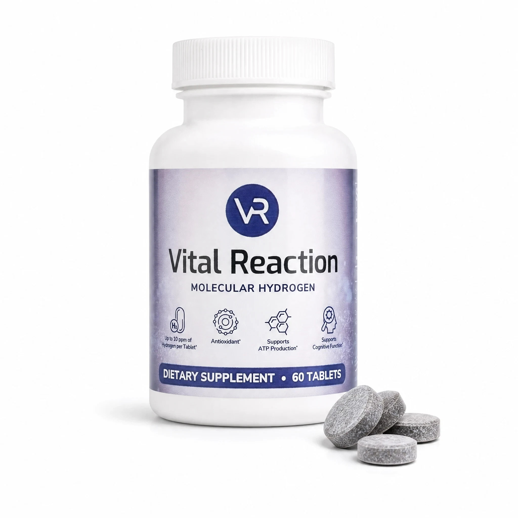 Vital Reaction Molecular Hydrogen H2 Tablets